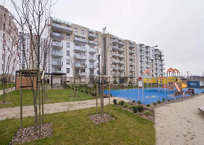 公寓 Yourapart Letnica Sea Side 格但斯克