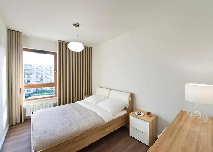 公寓 Yourapart Letnica Sea Side 格但斯克